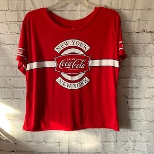 Coca Cola Crop top Women’s size XL